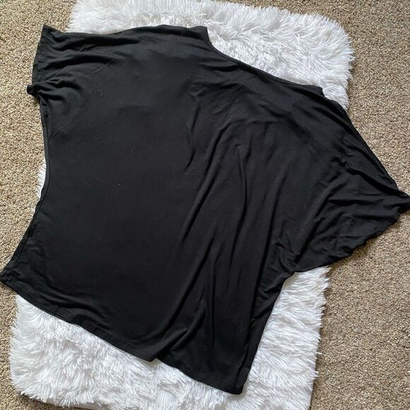 Dressbarn Black Top Size 2X NEW with Tags - Picture 4 of 7